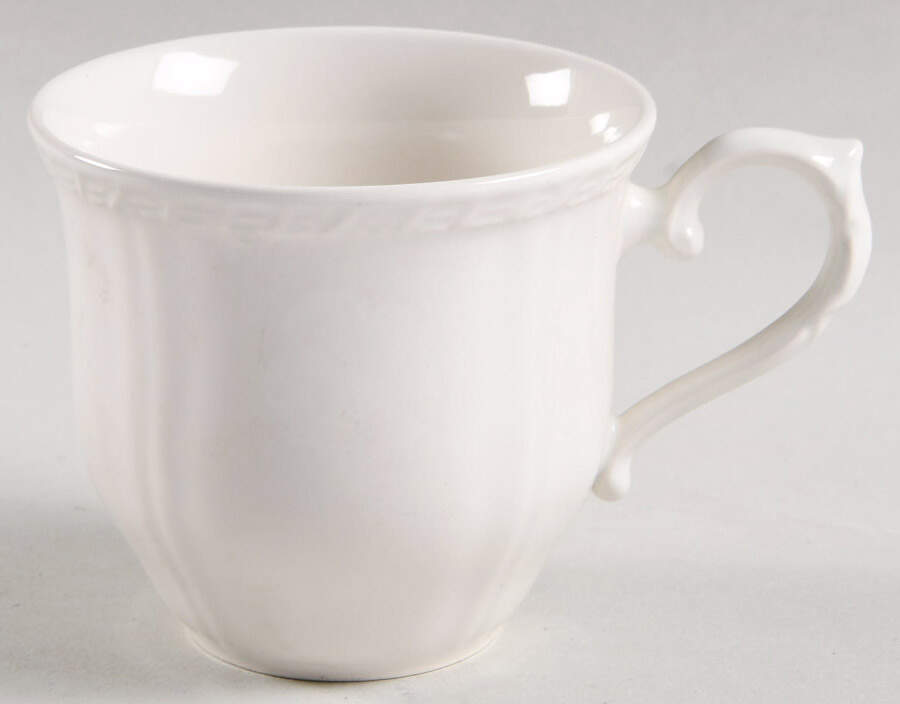 Bone White Flat Cup by Mikasa-1