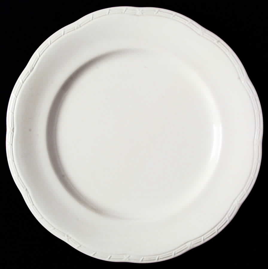 Bone White Dinner Plate by Mikasa-1