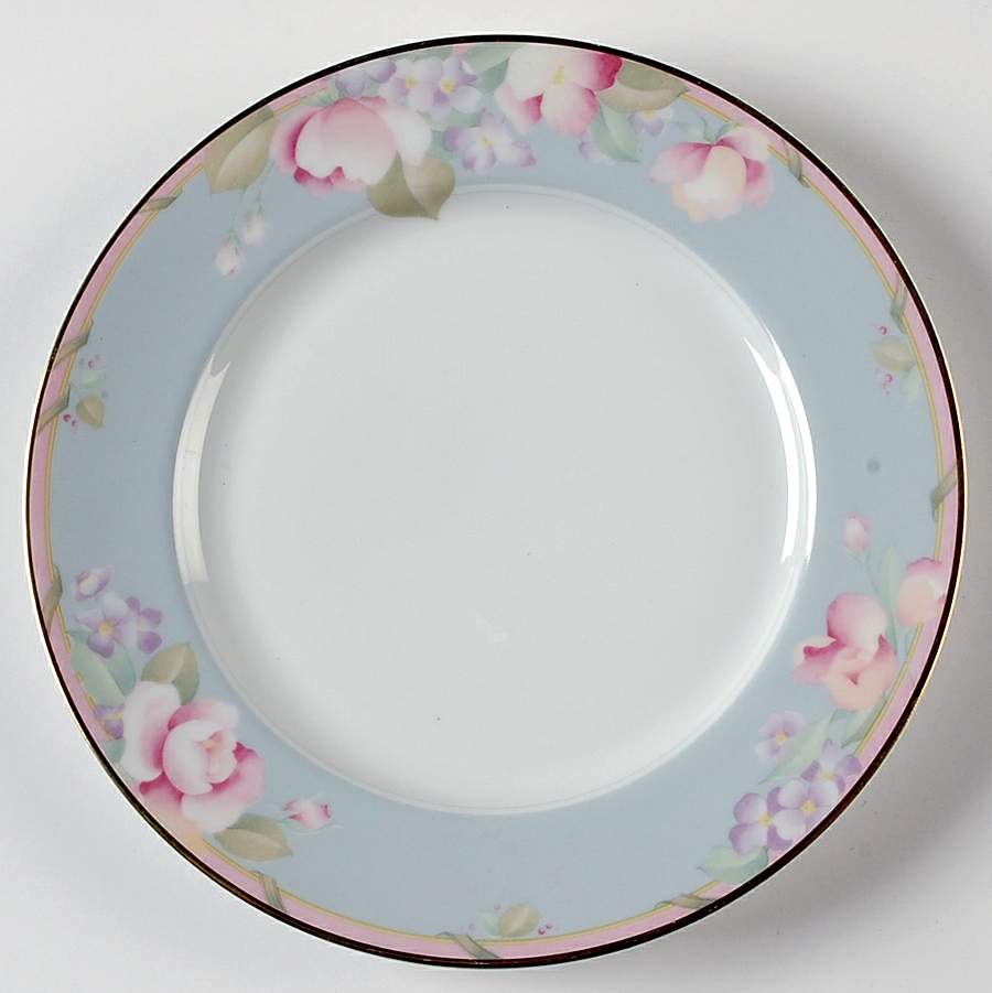Braemar Gray Salad Plate by Mikasa-1