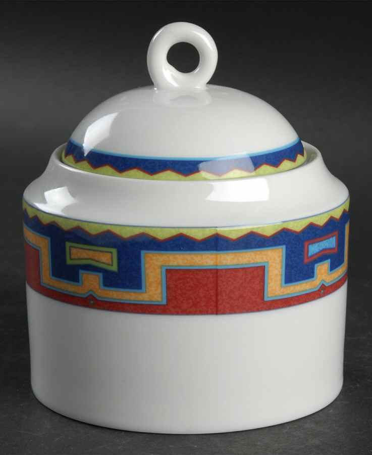Bravura Sugar Bowl & Lid by Mikasa-1