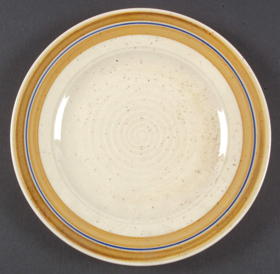 Brown Bark Salad Plate by Mikasa-1