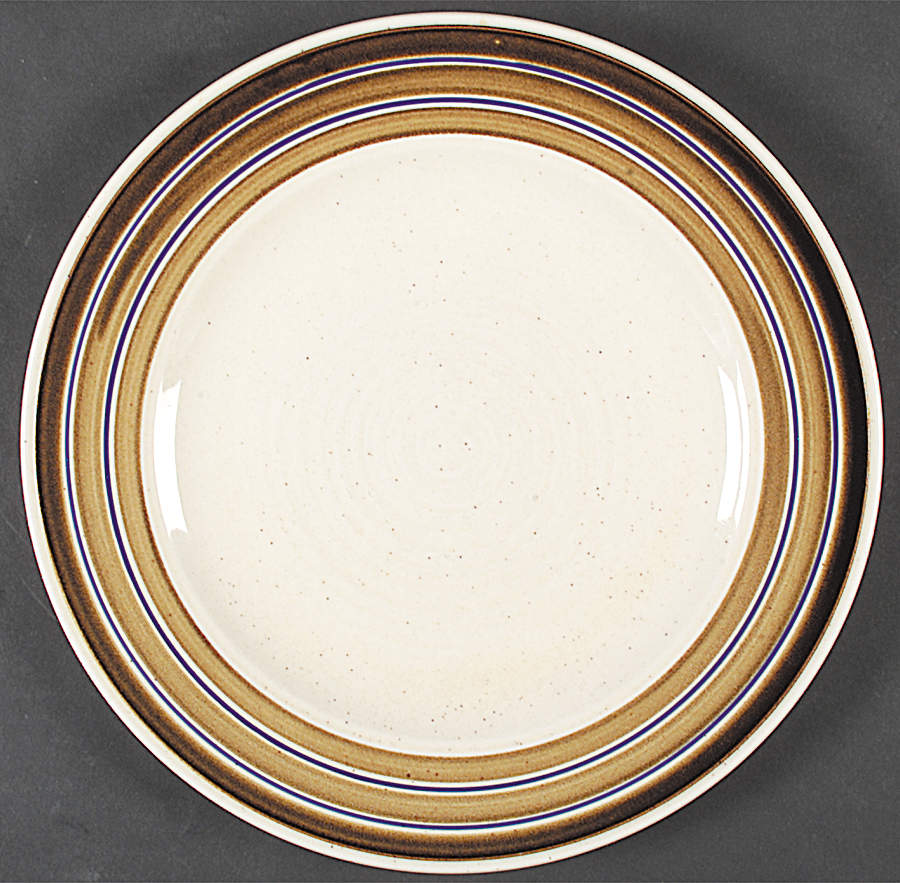 Brown Bark Dinner Plate by Mikasa-1