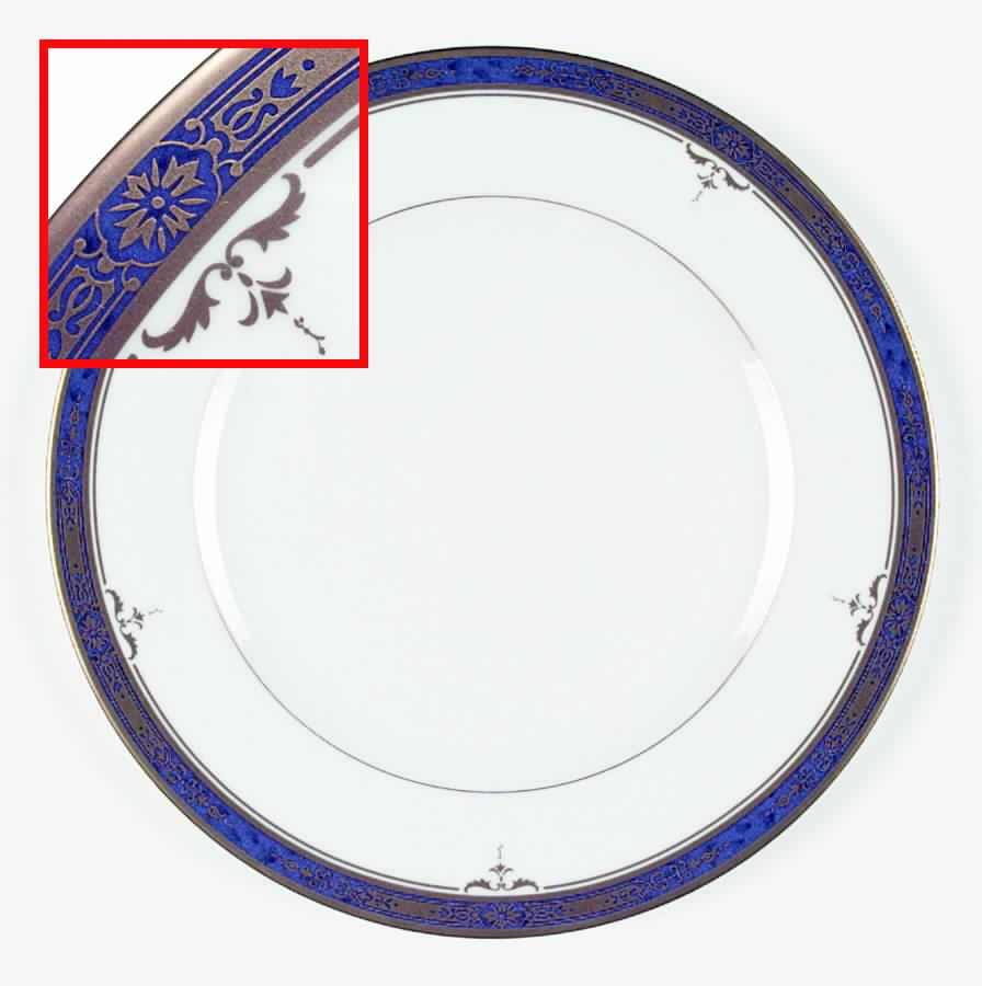 Britanny Blue Dinner Plate by Mikasa-1