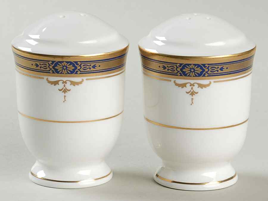 Britanny Blue Salt & Pepper Set by Mikasa-1