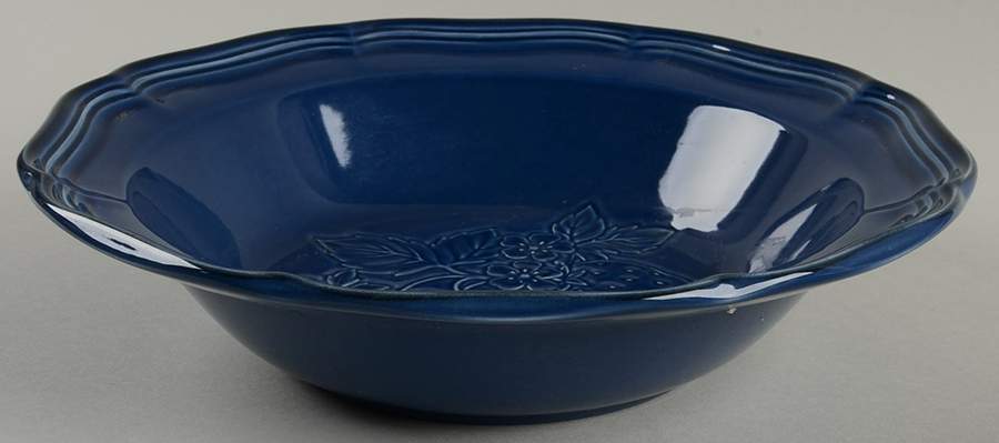 Bristol Blue 9" Round Vegetable Bowl by Mikasa-1