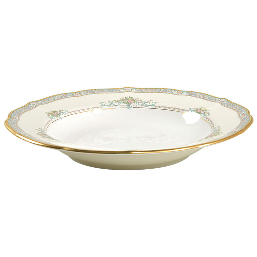 Bridal Bouquet Large Rim Soup Bowl by Mikasa-1