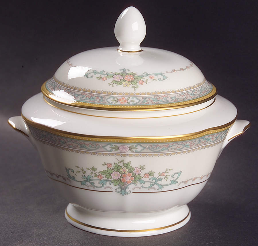 Bridal Bouquet Sugar Bowl & Lid by Mikasa-1