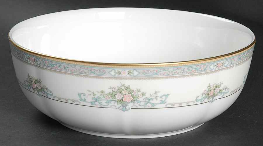 Bridal Bouquet 8" Round Vegetable Bowl by Mikasa-1