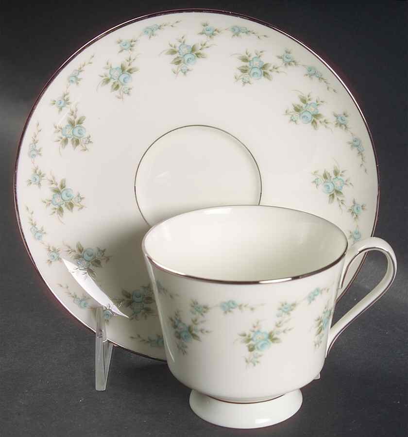 Brearley Footed Cup & Saucer Set by Mikasa-1
