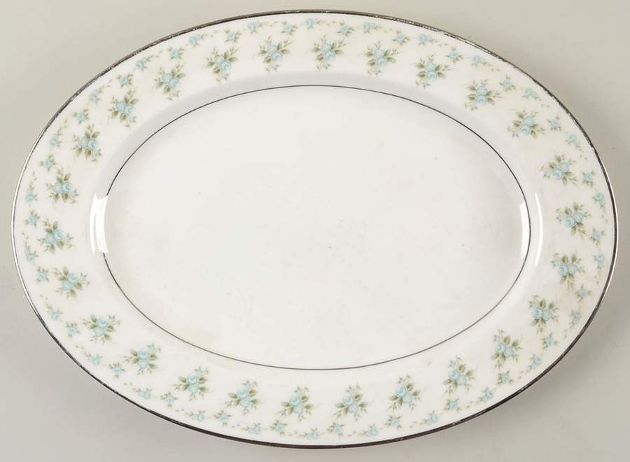 Brearley 12" Oval Serving Platter by Mikasa-1