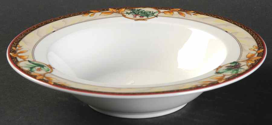 Breckenridge Rim Fruit/Dessert (Sauce) Bowl by Mikasa-1