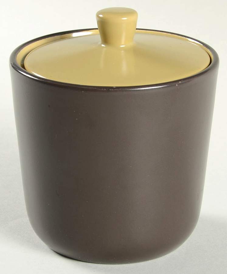 Bronze Green Sugar Bowl & Lid by Mikasa-1