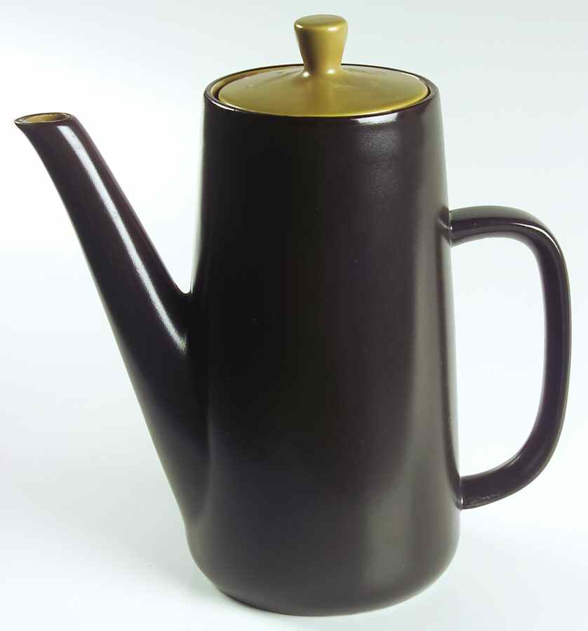 Bronze Green Coffee Pot & Lid by Mikasa-1
