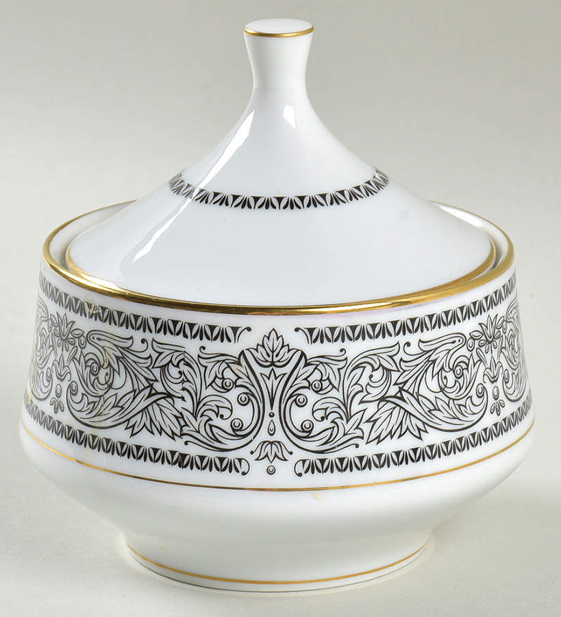 Brindisi Sugar Bowl & Lid by Mikasa-1