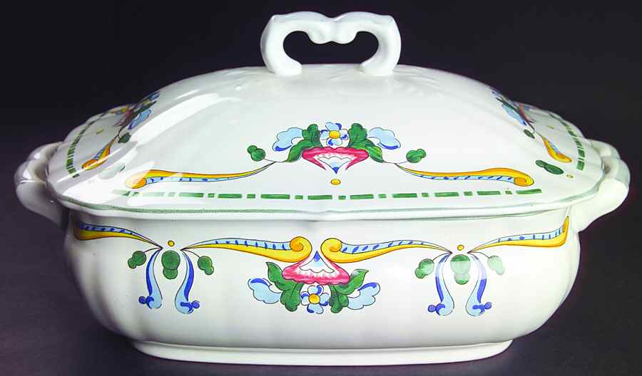 Brindisi Rectangular Covered Vegetable by Mikasa-1