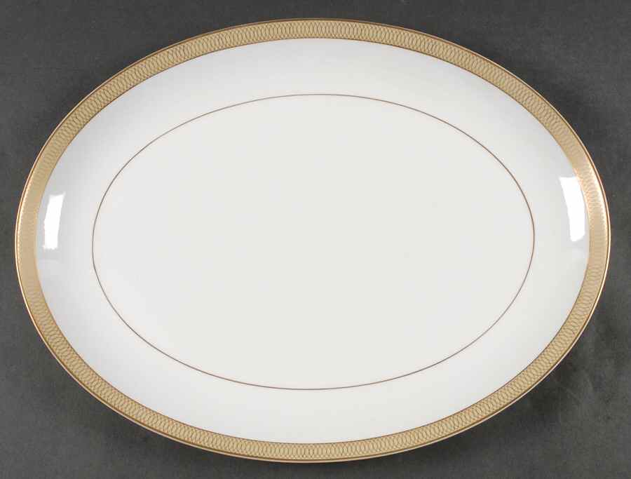 Bristol 16" Oval Serving Platter by Mikasa-1