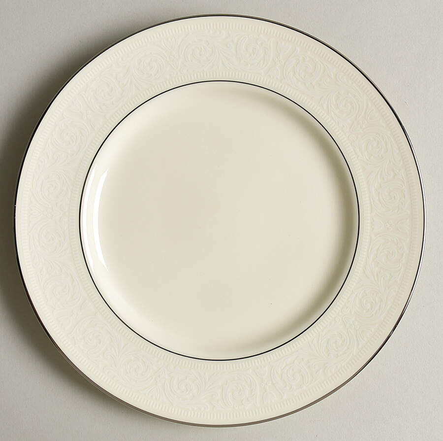 Bridal Lace Salad Plate by Mikasa-1