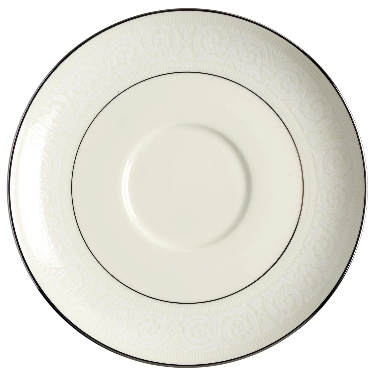 Bridal Lace Saucer for Cream Soup Bowl by Mikasa-1