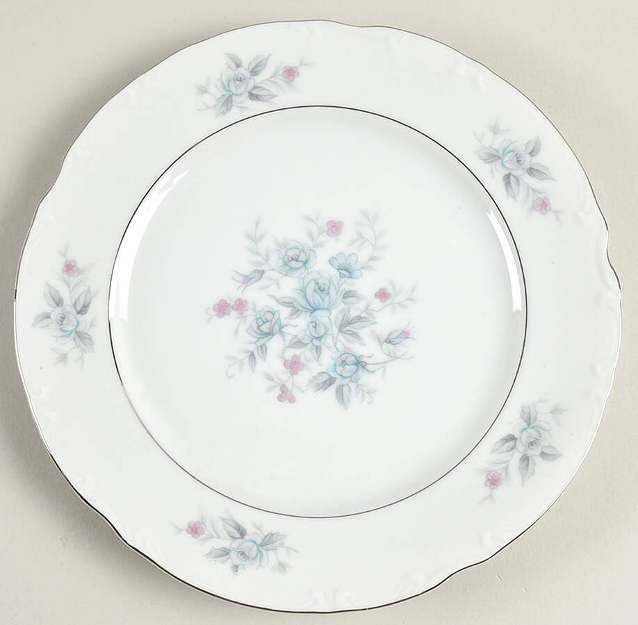 Bryn Mawr White Salad Plate by Mikasa-1
