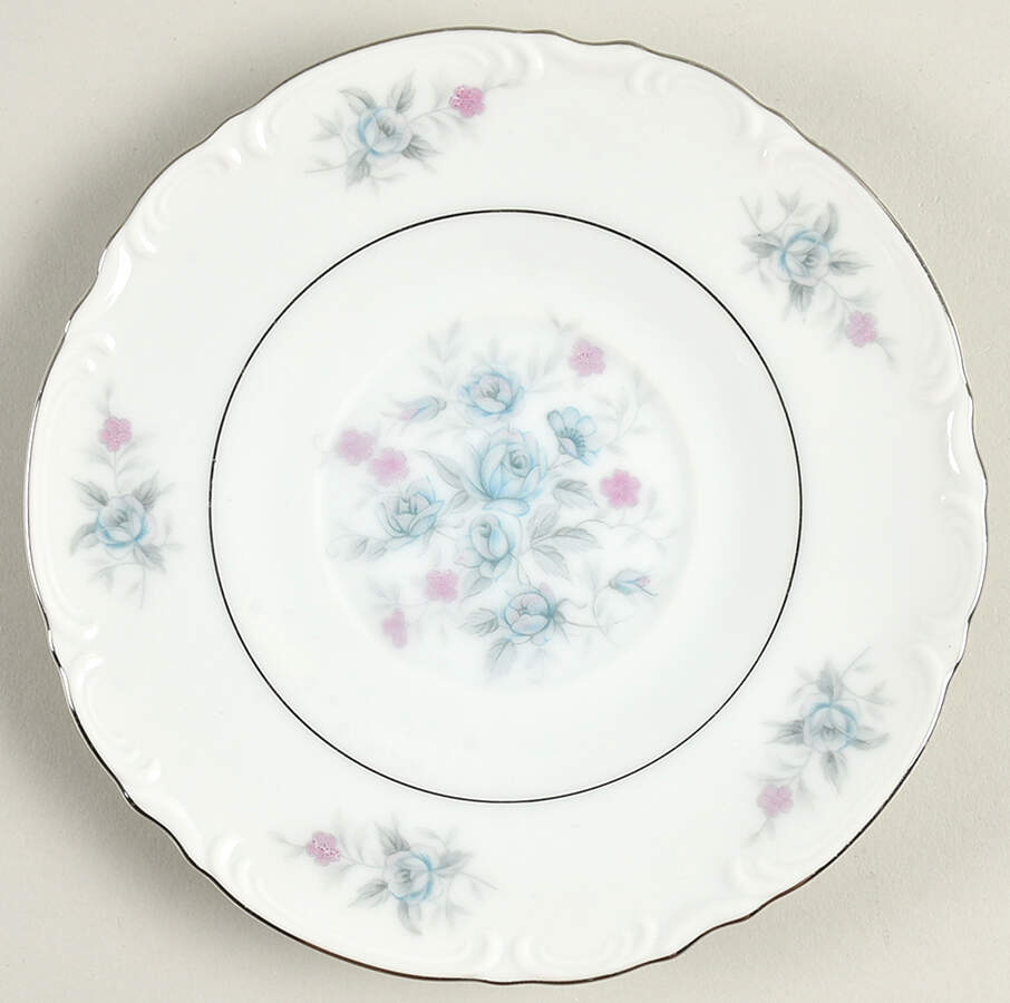 Bryn Mawr White Saucer by Mikasa-1