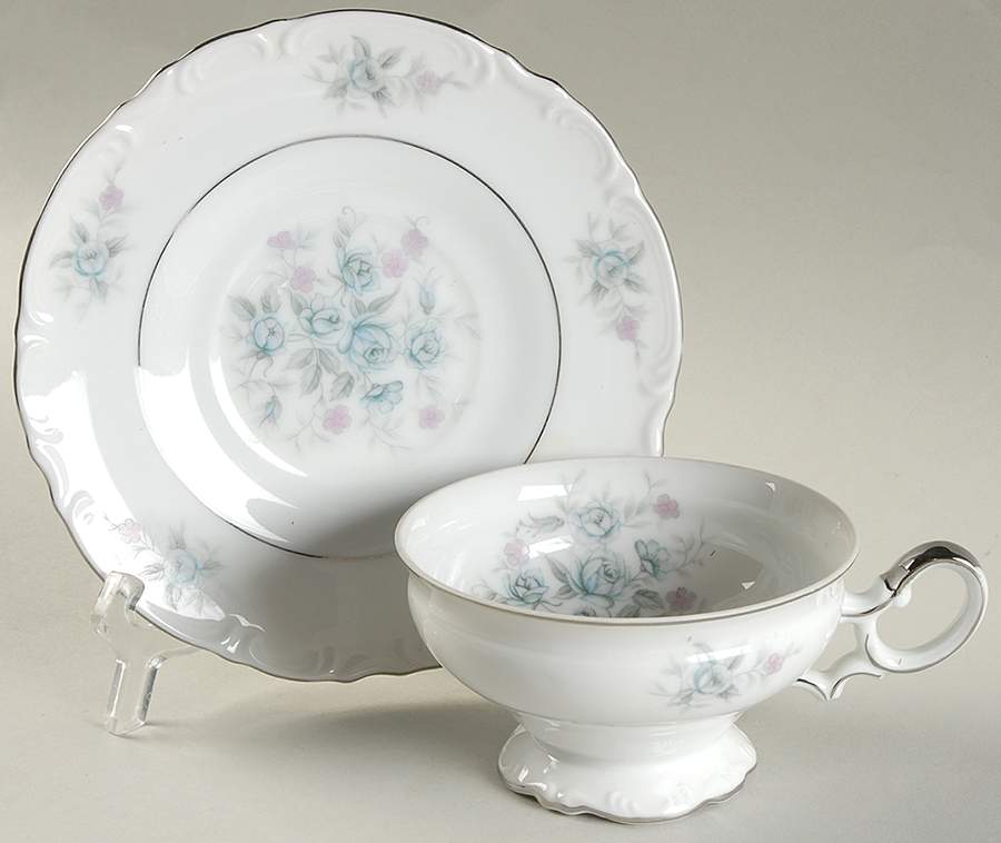 Bryn Mawr White Bread & Butter Plate by Mikasa-1