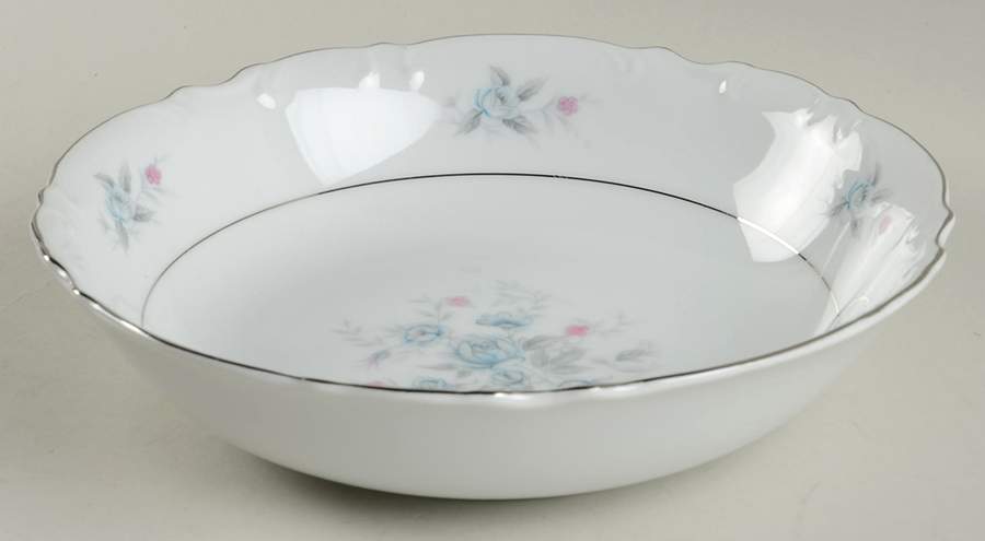 Bryn Mawr White 9" Round Vegetable Bowl by Mikasa-1