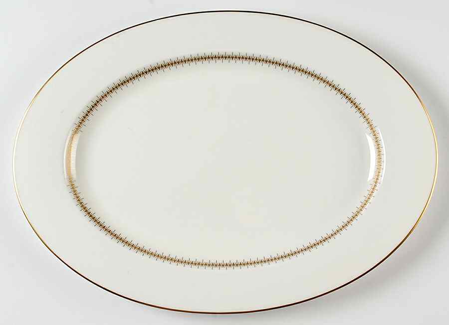 Bryn Mawr 15" Oval Serving Platter by Mikasa-1