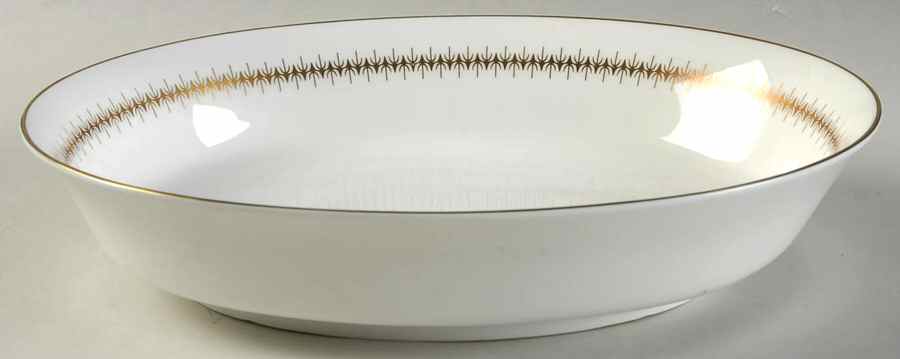 Bryn Mawr 10" Oval Vegetable Bowl by Mikasa-1