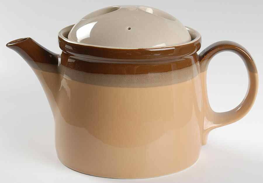 Brownstone Teapot & Lid by Mikasa-1