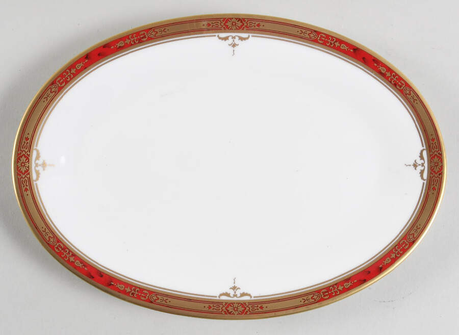 Brittany Red Butter Tray by Mikasa-1