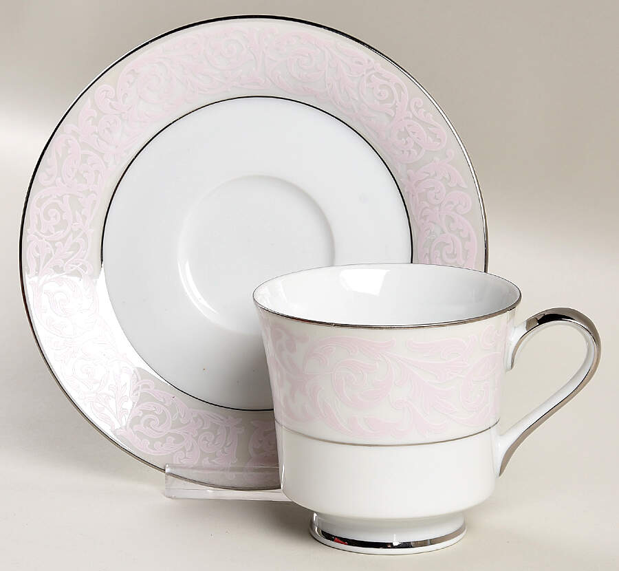 Bridal Song Footed Cup & Saucer Set by Mikasa-1