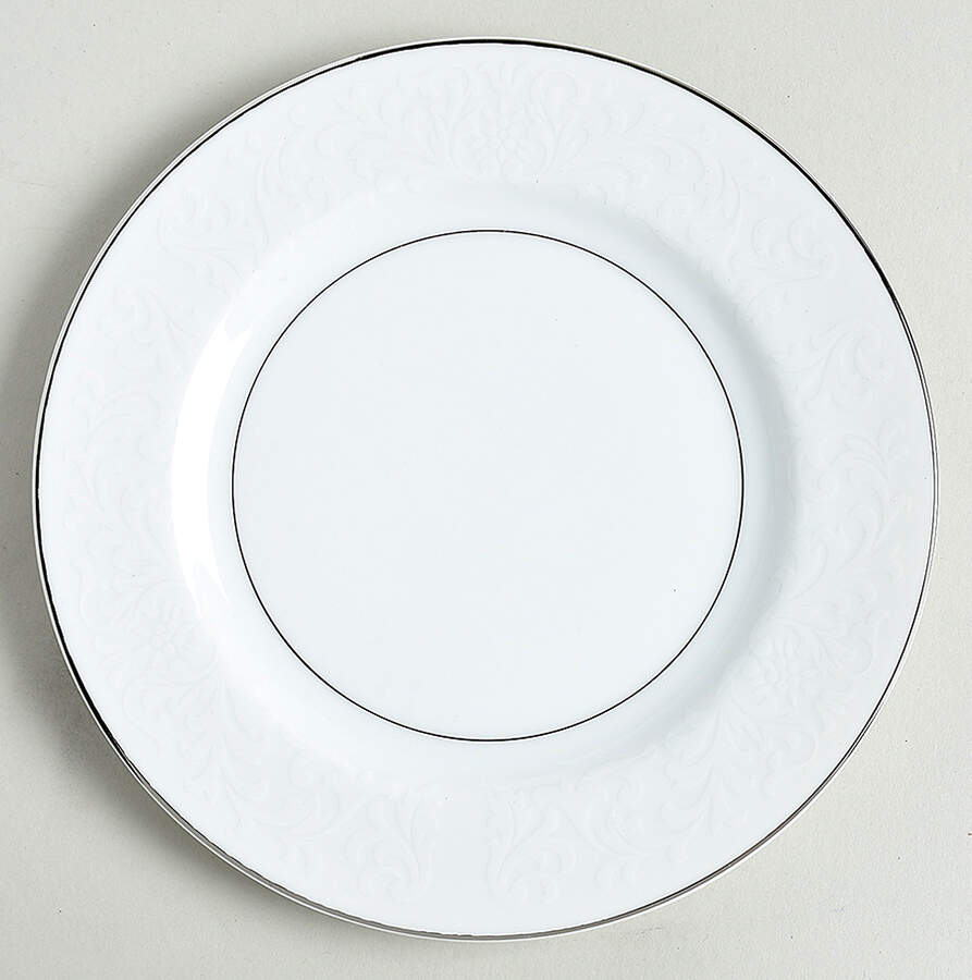 Bridal Veil Bread & Butter Plate by Mikasa-1