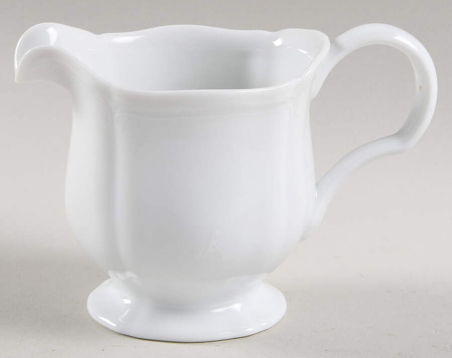 Bridal Veil White Creamer by Mikasa-1