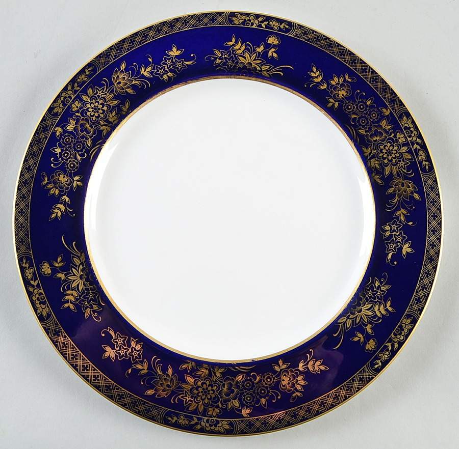 Buckingham Cobalt Blue Dinner Plate by Mikasa-1