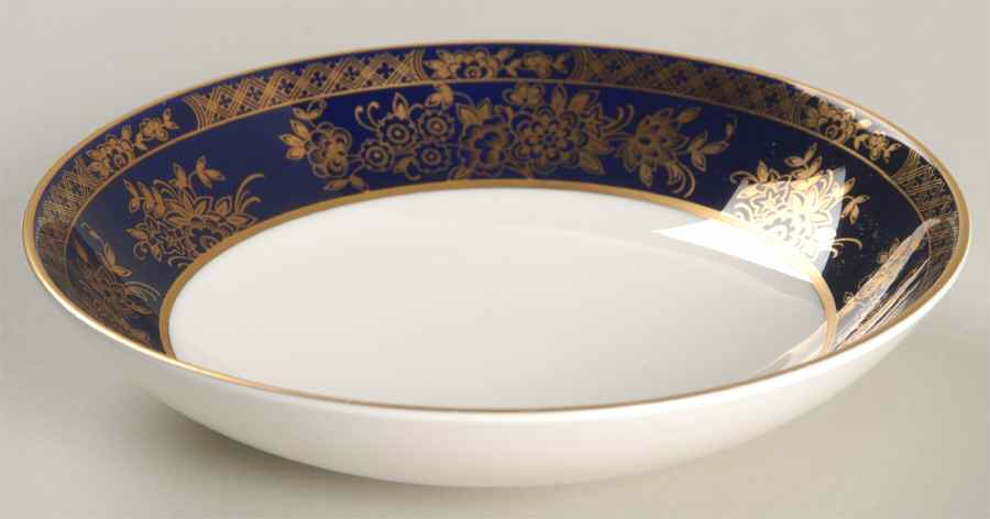 Buckingham Cobalt Blue Fruit/Dessert (Sauce) Bowl by Mikasa-1