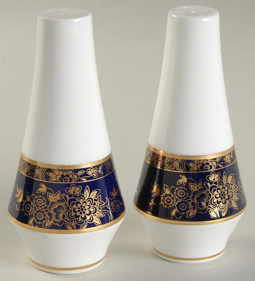 Buckingham Cobalt Blue Salt & Pepper Set by Mikasa-1
