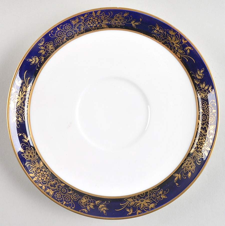 Buckingham Cobalt Blue Saucer by Mikasa-1