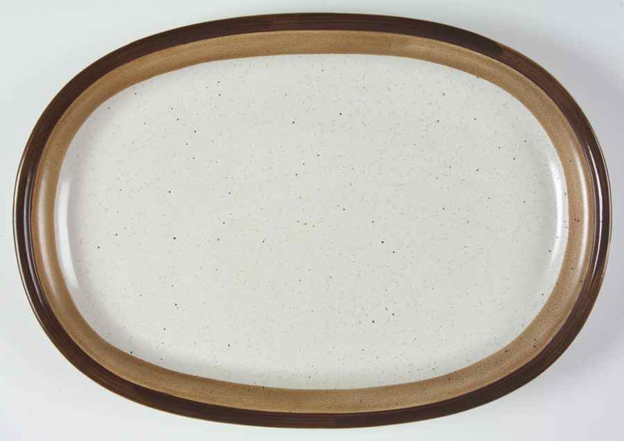 Buckskin 15" Oval Serving Platter by Mikasa-1