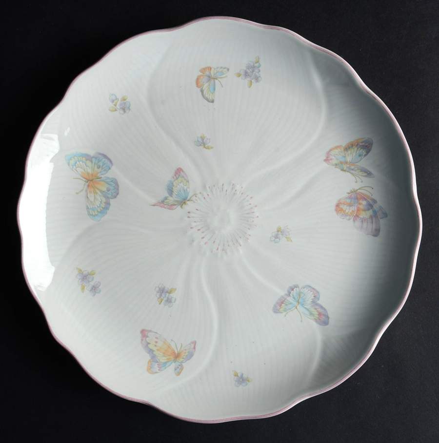 Butterfly Kiss Salad Plate by Mikasa-1
