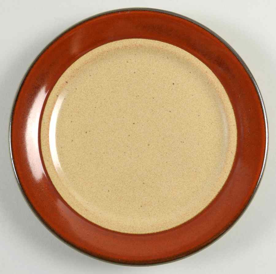 Burgundy Salad Plate by Mikasa-1