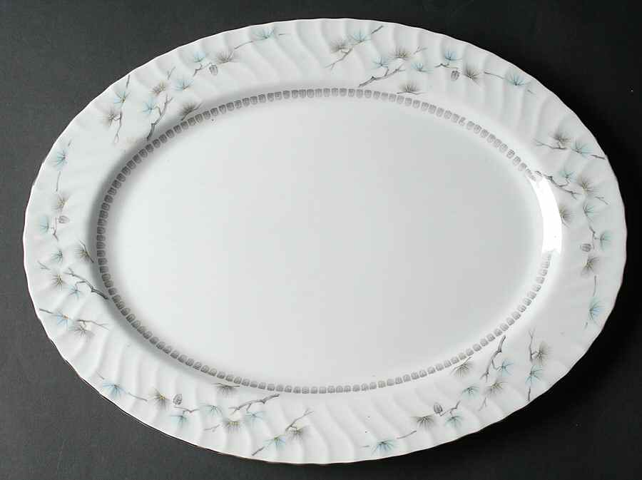 Buena Vista 16" Oval Serving Platter by Mikasa-1