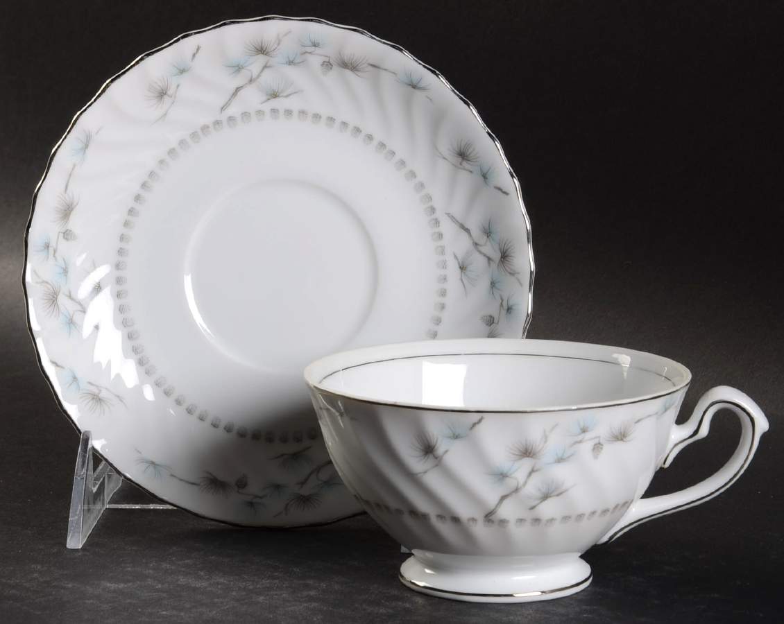 Buena Vista Footed Cup & Saucer Set by Mikasa-1