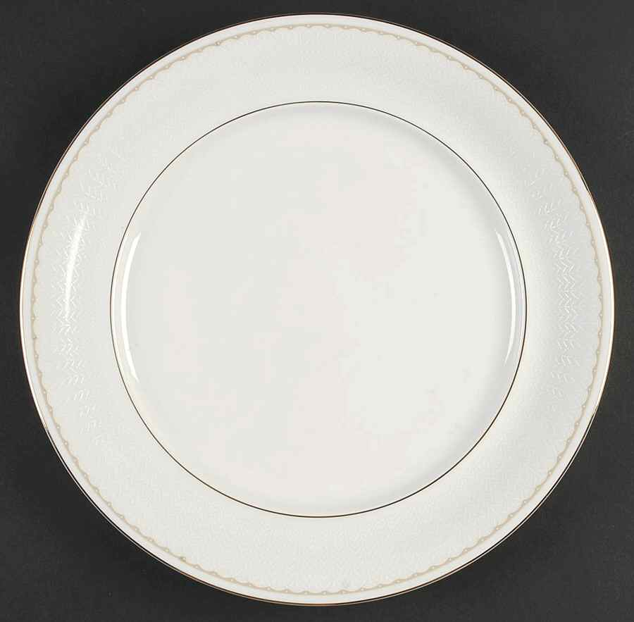 Casa Blanca 12" Chop Plate (Round Platter) by Mikasa-1