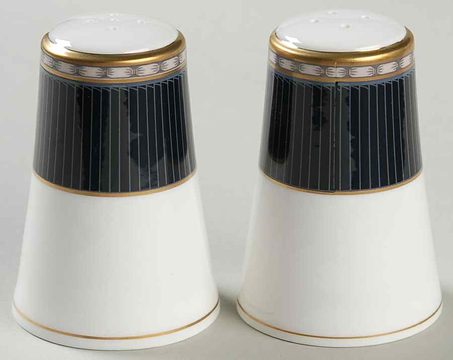 Castle Blue Salt & Pepper Set by Mikasa-1