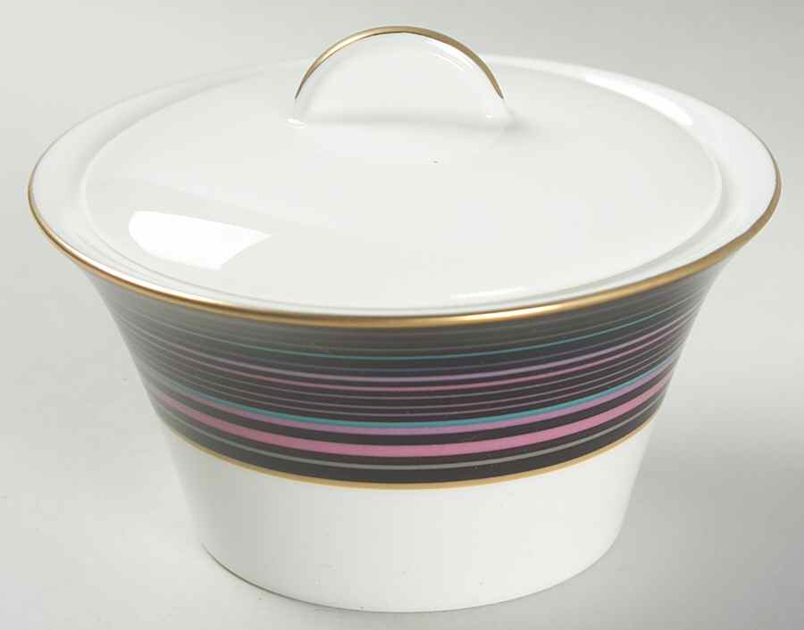 Cadence Sugar Bowl & Lid by Mikasa-1