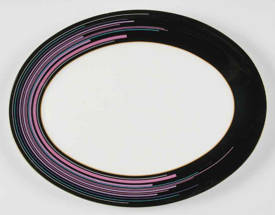 Cadence 14" Oval Serving Platter by Mikasa-1