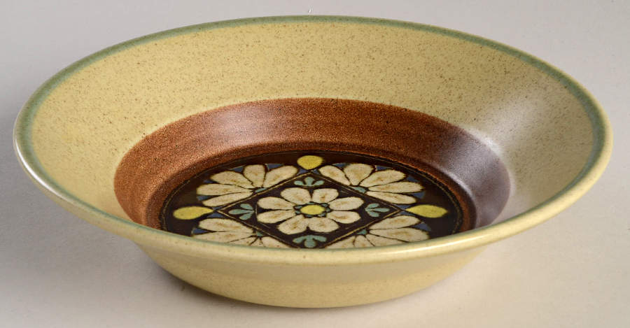 Canyon Flower Coupe Soup Bowl by Mikasa-1