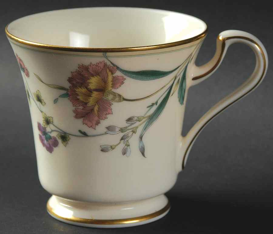 Carnation Garden Footed Cup by Mikasa-1