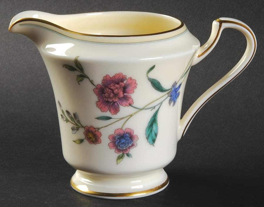 Carnation Garden Creamer by Mikasa-1