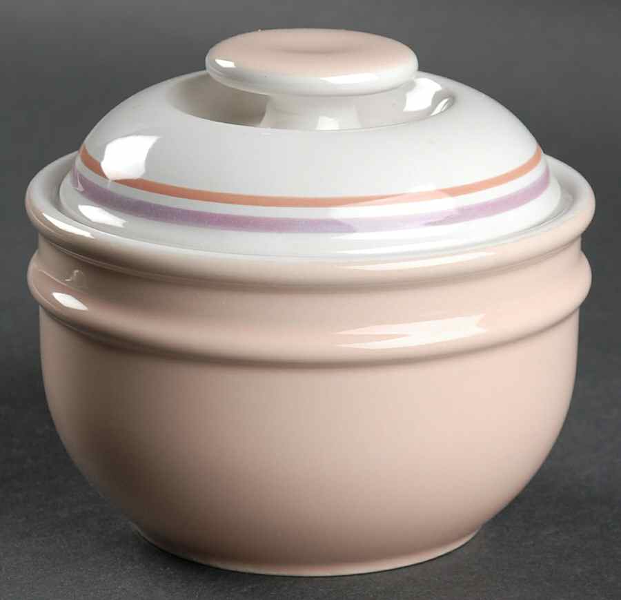 Carrot Kiss Sugar Bowl & Lid by Mikasa-1